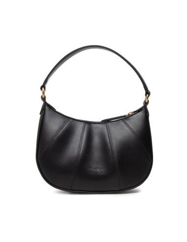 sac à main en cuir à plaque logo